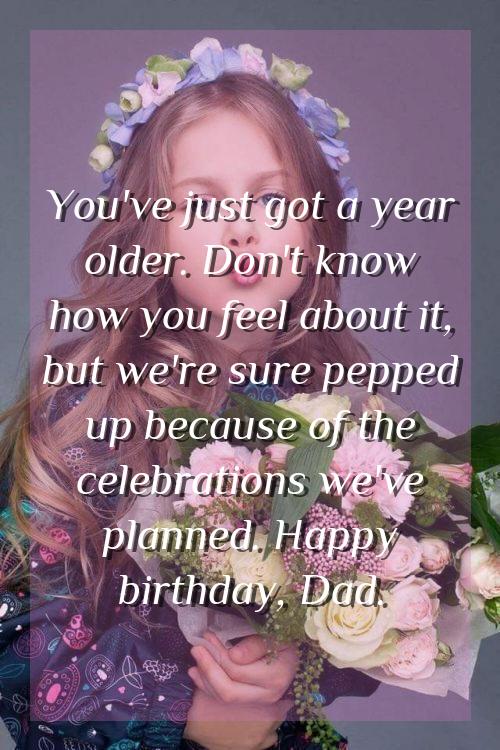 birthday wishes from a daughter to father